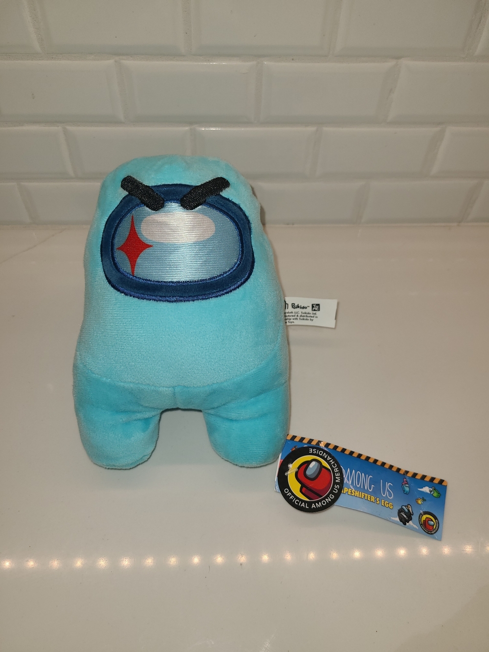 Toikido "Among Us" Shapeshifter's Egg Crewmate Plush 7"